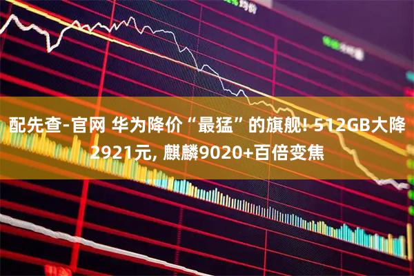 配先查-官网 华为降价“最猛”的旗舰! 512GB大降2921元, 麒麟9020+百倍变焦
